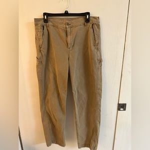 Cute ae khaki straight pants